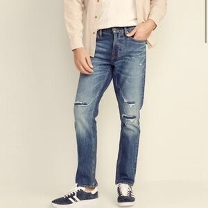 Men’s distressed slim fit with built in flex jeans. W32 L34. Excellent condition